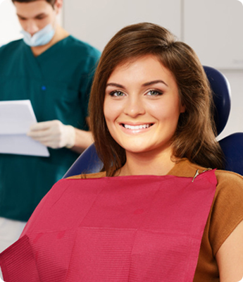 Patient in a Dental Chair - Family Dentist Wheaton IL